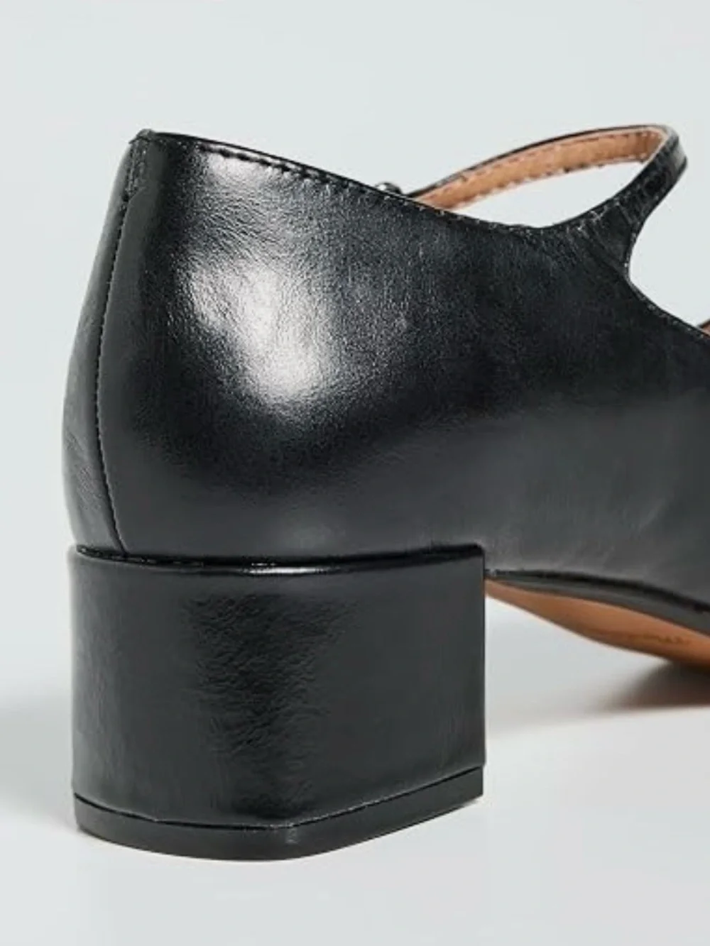The Nattie Madewell Black Double-Strap Mary Jane Flats 9.5